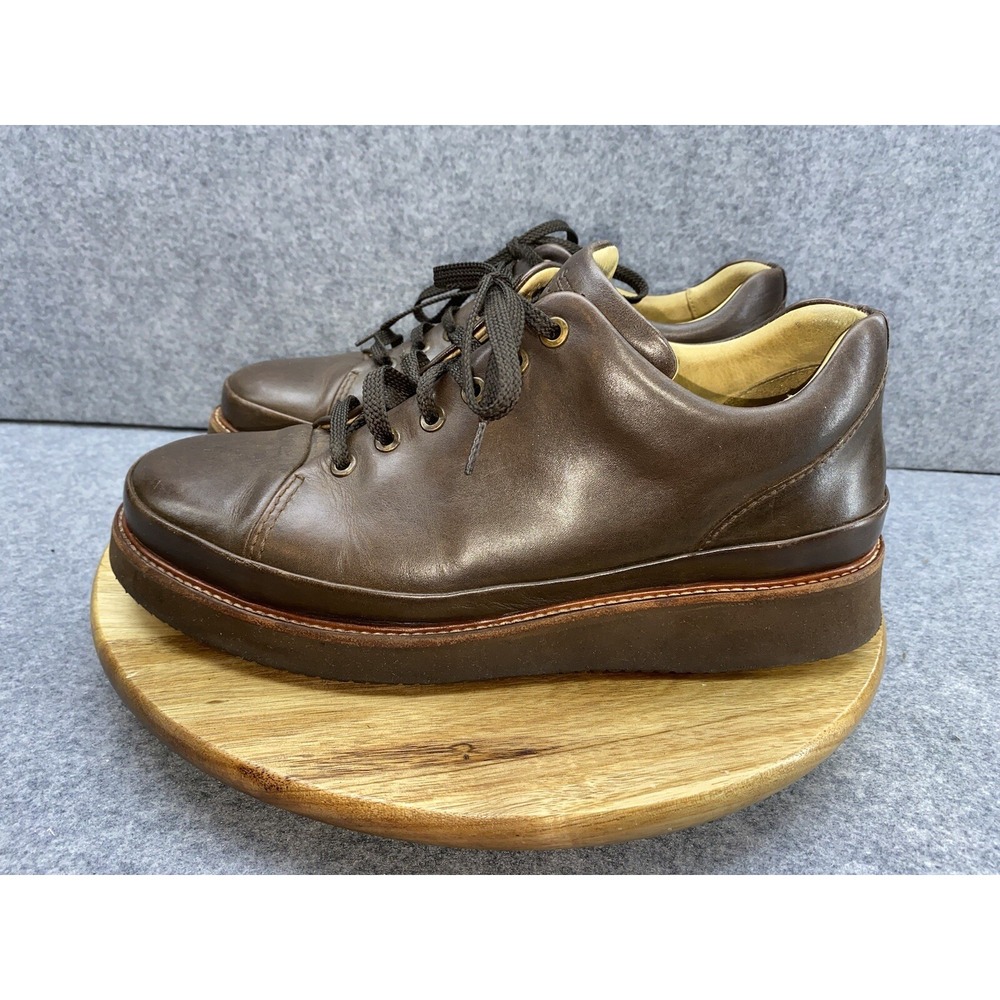 Samuel Hubbard Men's 9 M "DressFast" Shoe‎ Brown Leather M1310 061 *No Insoles